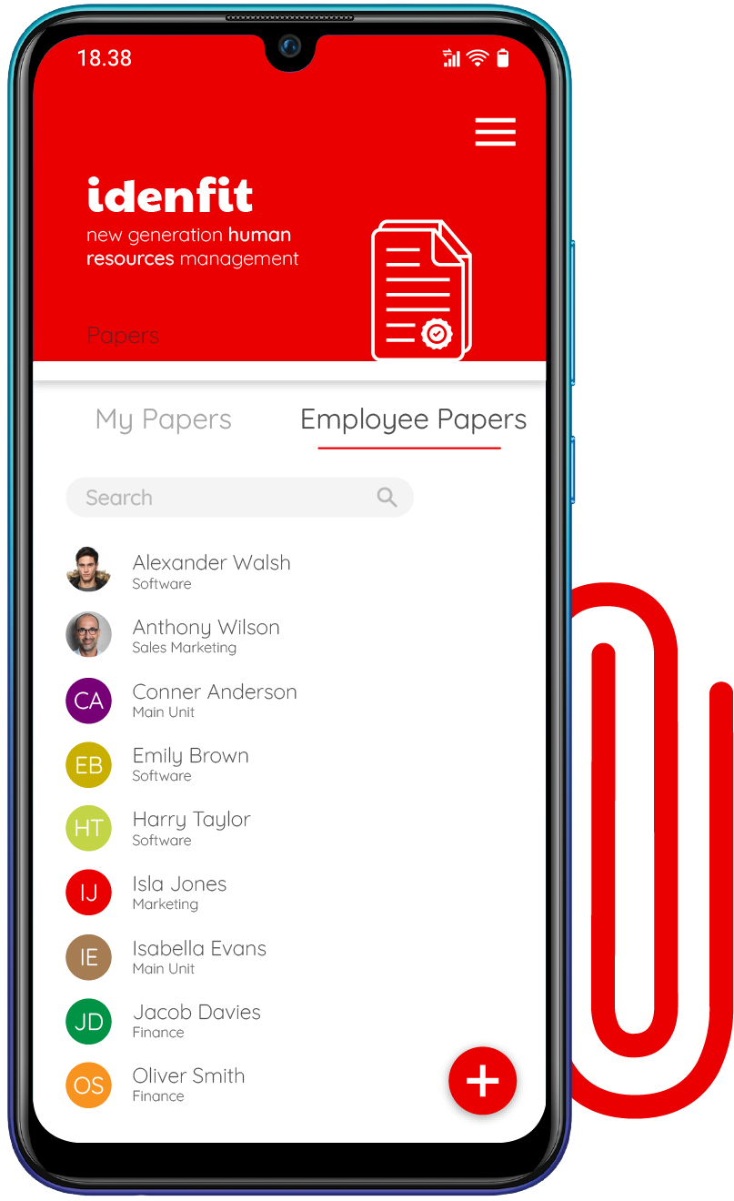 Papers module for employee documents